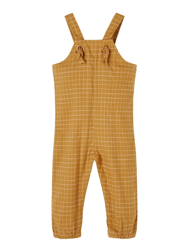NAME IT BABY - NBM DRAKE OVERALL - Spruce Yellow