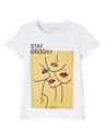 NAME IT KIDS - NKF BANIN SS TOP - Bright White