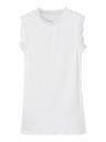 NAME IT KIDS - NKF RUNI SL XSL TOP NOOS - Bright White