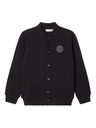 NAME IT KIDS - NKM NAEL LS SWEAT CARD BRU - Black