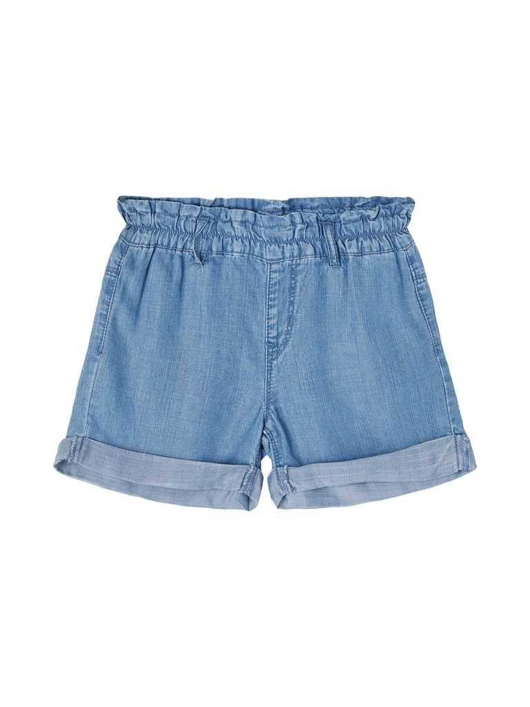 NAME IT MINI - NMF BECKY DNMATHIT 2522 SHORTS - Medium Blue Denim