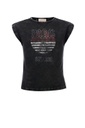 Looxs - 10Sixteen Acid wash T-shirt - ACID BLACK - 2111-5416-089