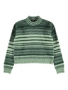 LMTD - NLF RICOLE LS TURTLENECK KNIT - Iceberg Green
