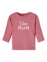 NAME IT BABY - NBF LOLA LS TOP BOX - Deco Rose