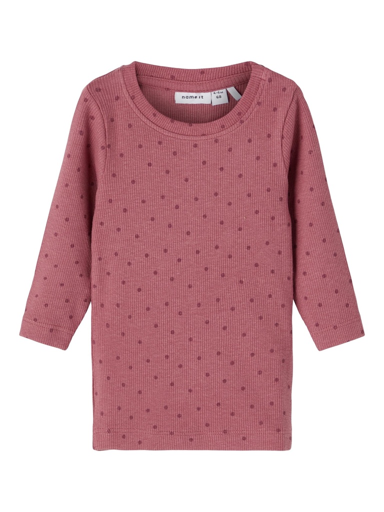 NAME IT BABY - NBF LUMA LS TOP - Deco Rose