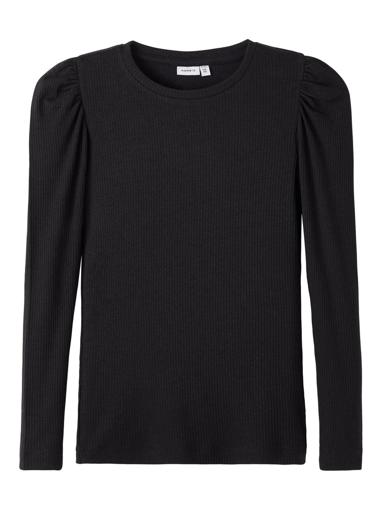 NAME IT KIDS - NKF KABEXI LS SLIM TOP NOOS - Black