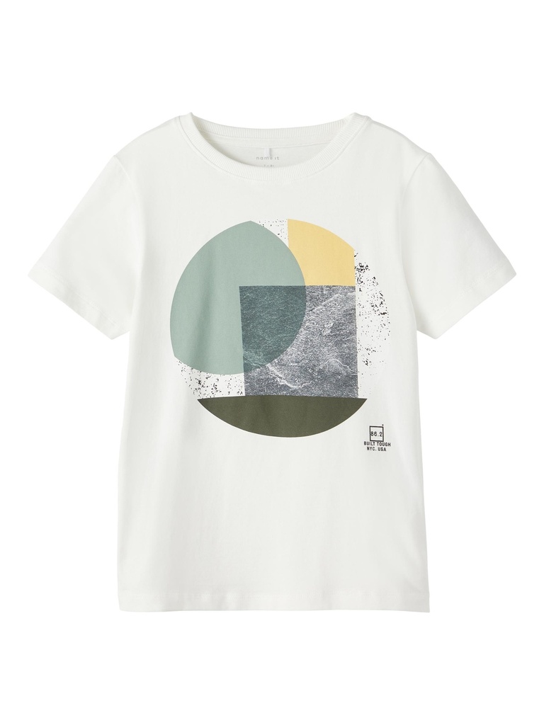 NAME IT KIDS - NKM KENNET SS TOP - White Alyssum