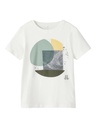 NAME IT KIDS - NKM KENNET SS TOP - White Alyssum