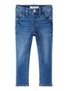 NAME IT MINI - NMF POLLY DNMA1TINDY PANT CAMP - Medium Blue Denim