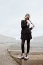 No Way Monday - Dress ls - Black - U44095-1