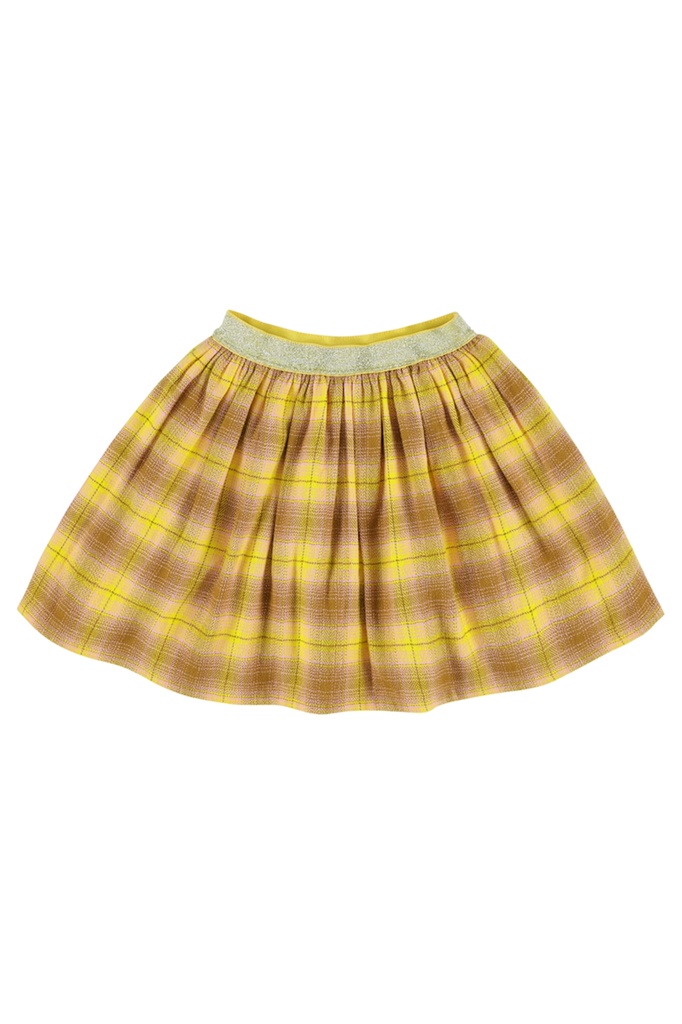 Lily-Balou - Adele skirt  - yellow-check
