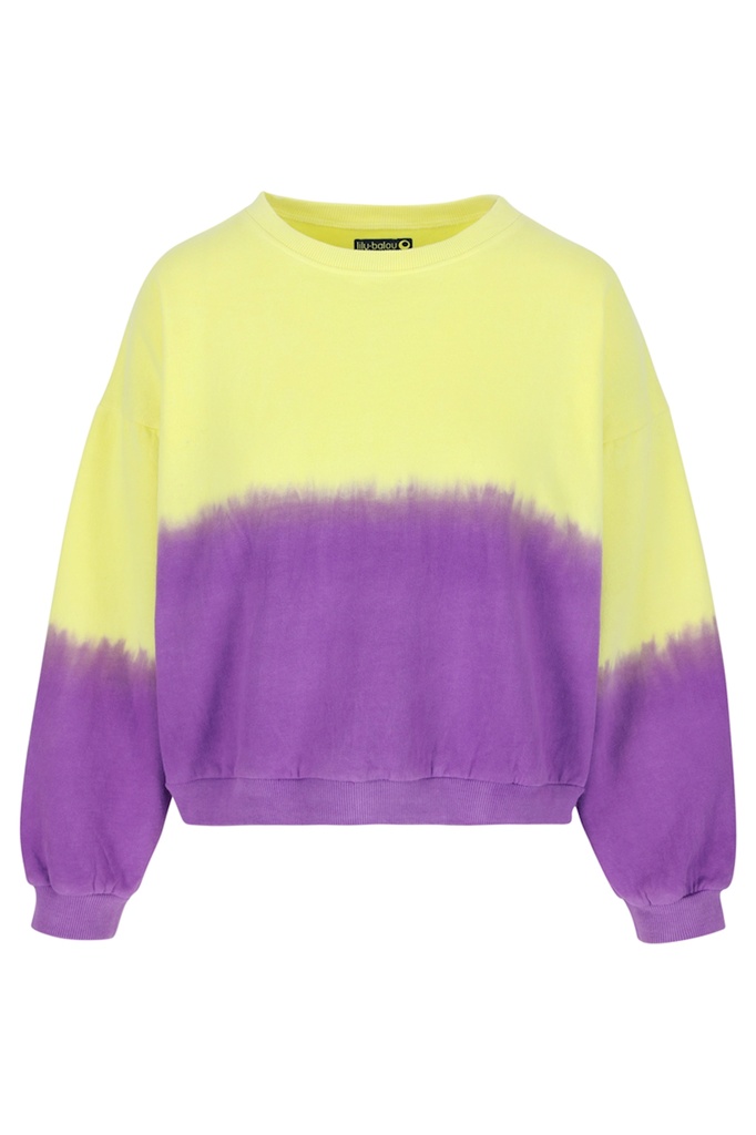 Lily-Balou - Ray dip-dye sweater  - hyacinth-violet