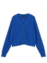 LMTD - NLF NOLLEN KNIT SHORT CARDIGAN - Turkish Sea