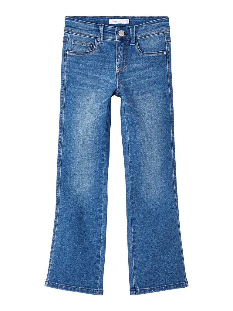 NAME IT KIDS - NKF POLLY SKINNY BOOT JEANS 1142-AU NOOS - Dark Blue Denim