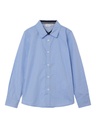 NAME IT KIDS - NKM NISA LS SHIRT NOOS - Dusty Blue DOT
