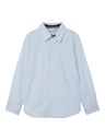 NAME IT KIDS - NKM NISA LS SHIRT NOOS - Dusty Blue STRIPE