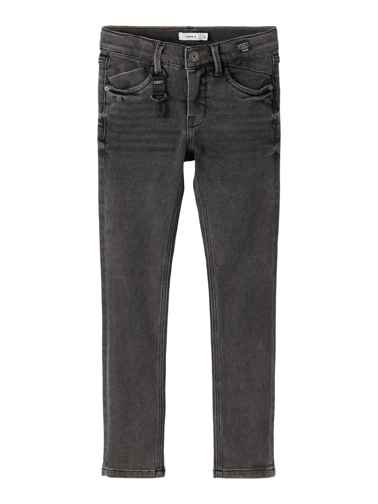 NAME IT KIDS - NKM THEO DNMTEMS 6684 KEY PANT NOOS - Dark Grey Denim