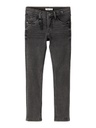 NAME IT KIDS - NKM THEO DNMTEMS 6684 KEY PANT NOOS - Dark Grey Denim