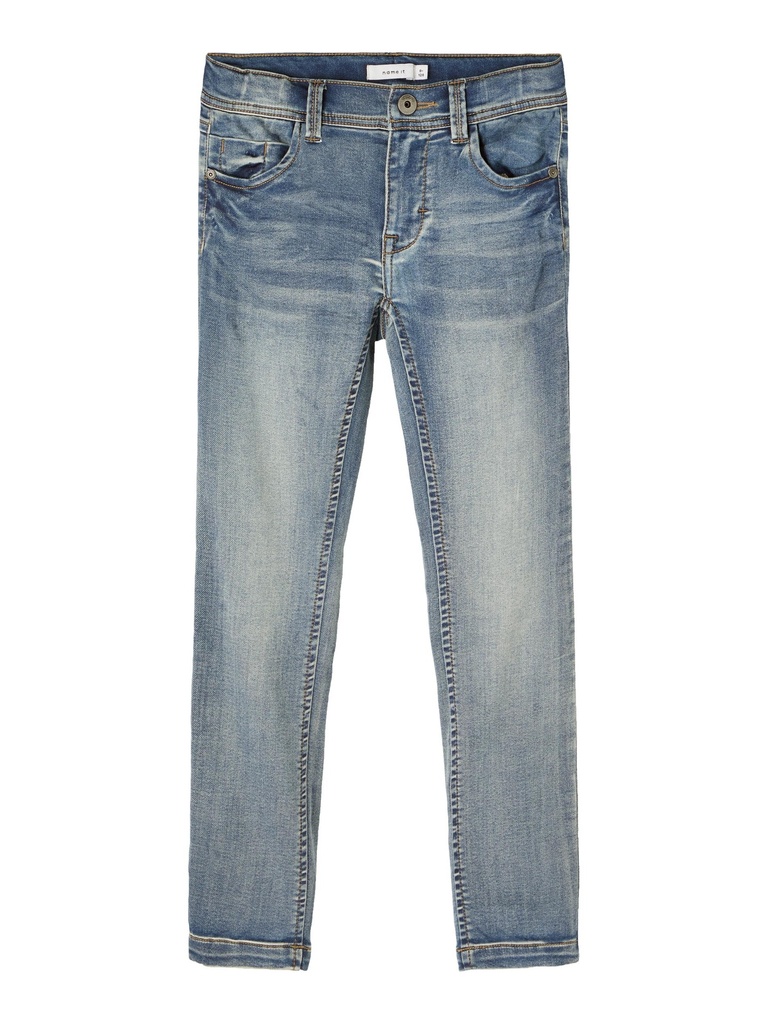 NAME IT KIDS - NKM THEO DNMTHAYER SWE PANT NOOS - Medium Blue Denim VINTAGE