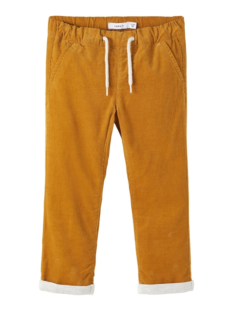 NAME IT MINI - NMM BABU CORDTON PANT W/L NOOS - Medal Bronze