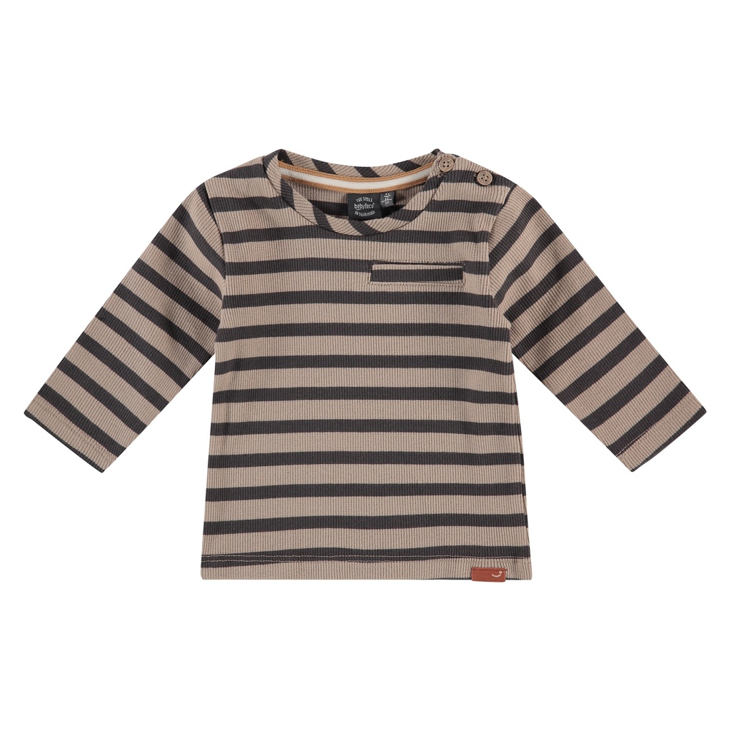 Babyface - baby boys t-shirt long sleeve - asphalt - NWB22527624