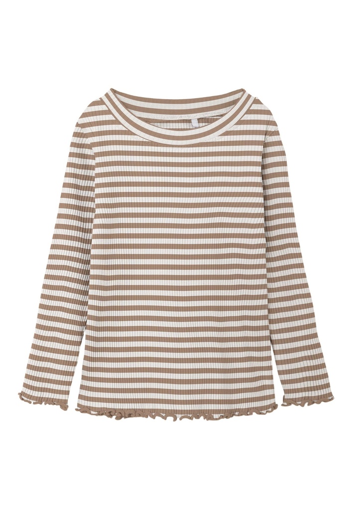 NAME IT MINI - NMF VEMMA LS SLIM TOP OO - Affogat