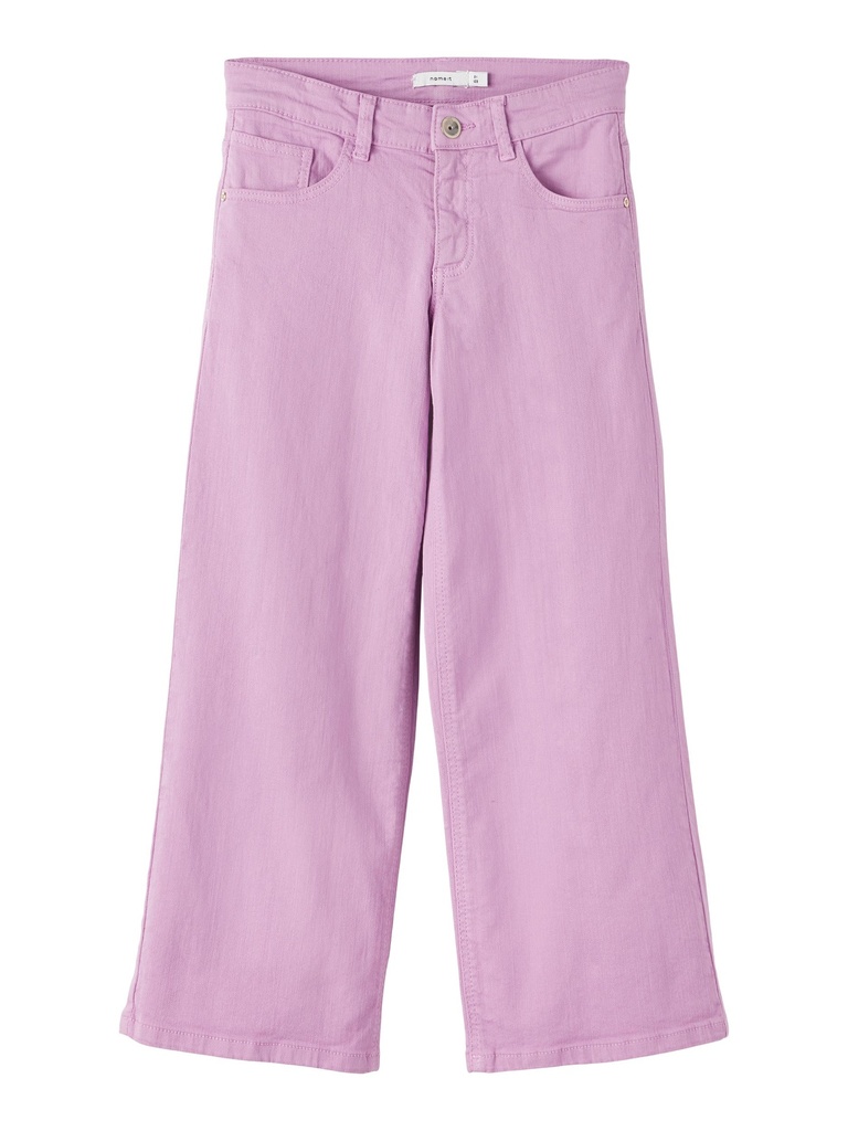 NAME IT KIDS - NKF RWIDE TWIBTOP PANT EN - Smoky Grape