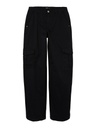 LMTD - NLFHILSE HW WIDE CARGO PANT - Black