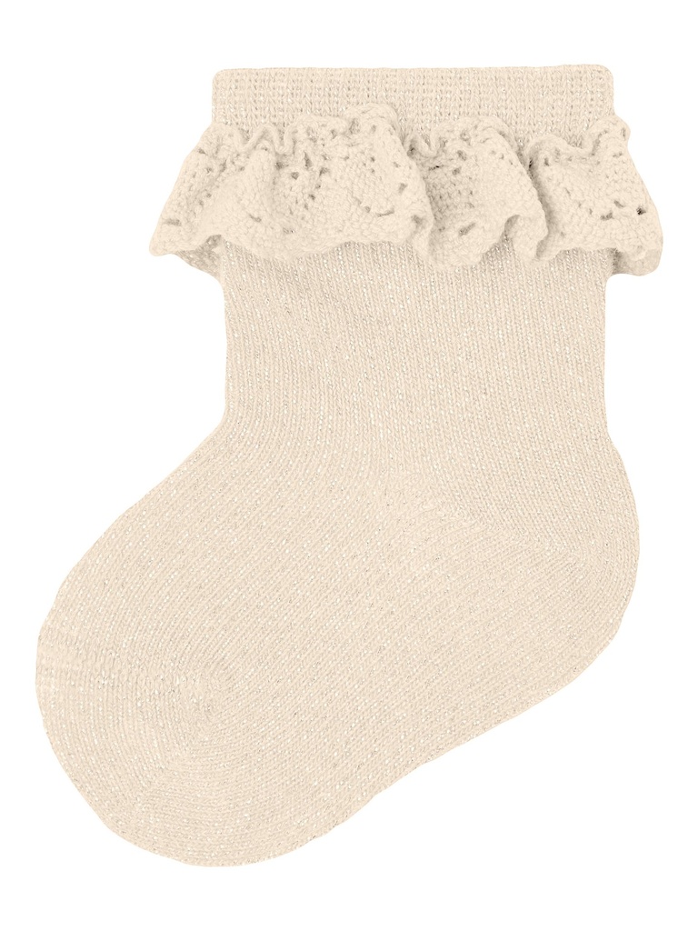 NAME IT BABY - NBFRANDA SOCK - Buttercream
