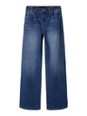 LMTD - NLF TECES DNM HW WIDE PANT NOOS - Medium Blue Denim
