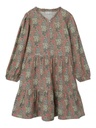 NAME IT KIDS - NKFTAMMI LS DRESS - Dried Sage