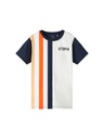 NAME IT KIDS - NKMTASSO SS TOP BOX - Orange Chiffon