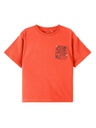 NAME IT KIDS - NKFTALILONE SS SHORT LOOSE TOP - Tigerlily
