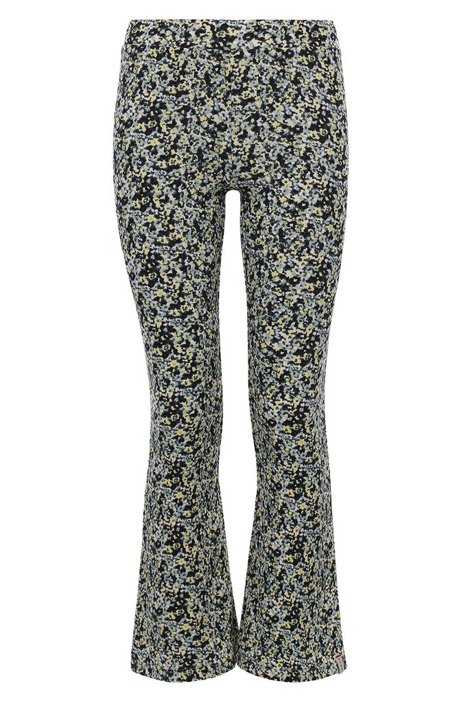 Looxs - 10Sixteen crincle floral flared pant - AQUA FLORAL - 2301-5617-912