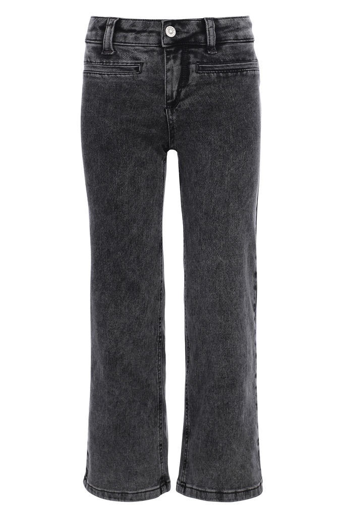 Looxs - Little grey JOG denim wideleg pants - Acid grey - 2301-7624-125
