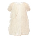 LE BIG - Ulvi Dress s/slv - Feather White - DR00245