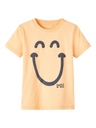 NAME IT MINI - NMMTOMMY SS TOP - Orange Chiffon