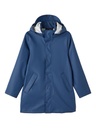 NAME IT KIDS - NKN DRY RAIN JACKET LONG 1FO NOOS - Insignia Blue