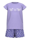 NAME IT KIDS - NKF NIGHTSET CAP BUTTERFLY NOOS - Sand Verbena