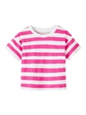 NAME IT MINI - NMF VITANNI SS SHORT BOXY TOP D - Pink Yarrow