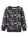 NAME IT MINI - NMM BETTE SWEAT UNB - Dark Sapphire