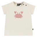 Babyface - baby girls t-shirt short sleeve - ivory - NWB23228629