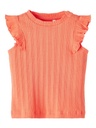 NAME IT BABY - NBF FALLIE SS TOP - Coral