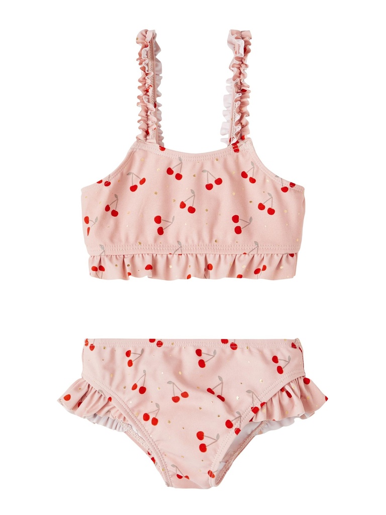 NAME IT MINI - NMF ZIZO BIKINI - Rose Smoke
