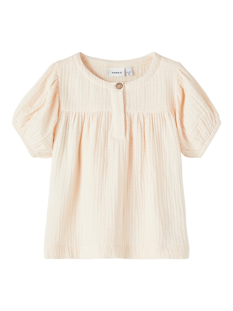 NAME IT MINI - NMF HINONA SS TOP - Créme De Pêche