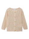 NAME IT MINI - NMF FALILLE LS KNIT CARD - Créme De Pêche