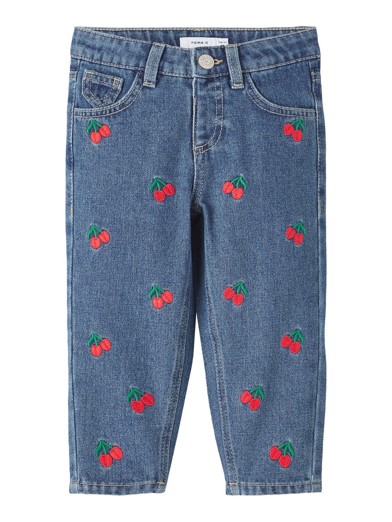 NAME IT MINI - NMF BELLA MOM JEANS 1250-TE NOOS - Dark Blue Denim