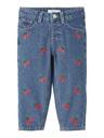 NAME IT MINI - NMF BELLA MOM JEANS 1250-TE NOOS - Dark Blue Denim