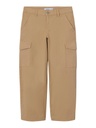 NAME IT KIDS - NKF ROSE WIDE TWILL CARGO 8108-BA NOOS - Safari