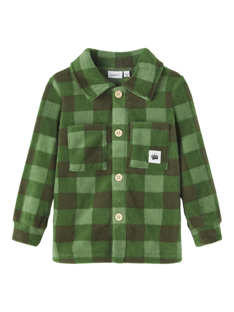 NAME IT MINI - NMM LARKE TEDDY CARD - Rifle Green